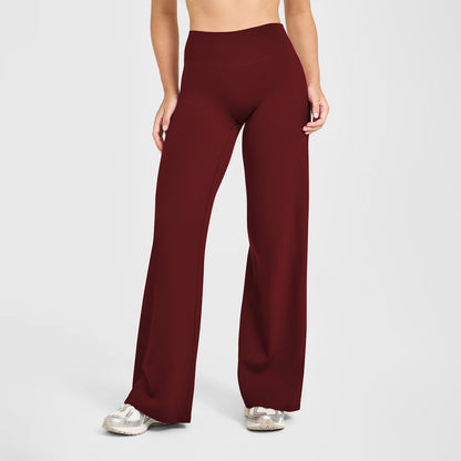 Womens High Waisted Flared Pants