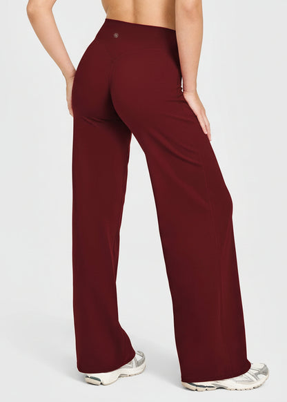 Womens High Waisted Flared Pants