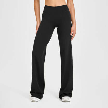 Womens High Waisted Flared Pants