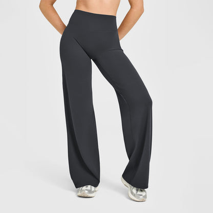 Womens High Waisted Flared Pants