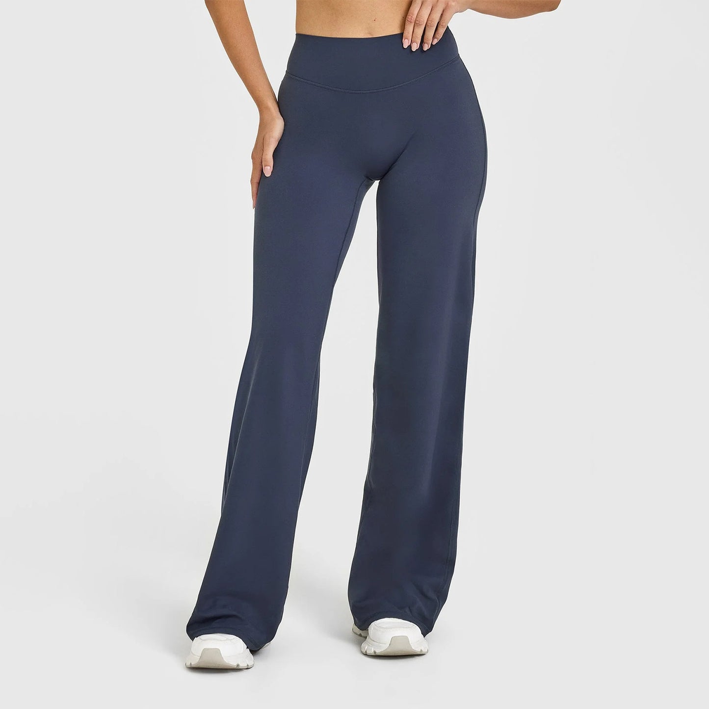 Womens High Waisted Flared Pants